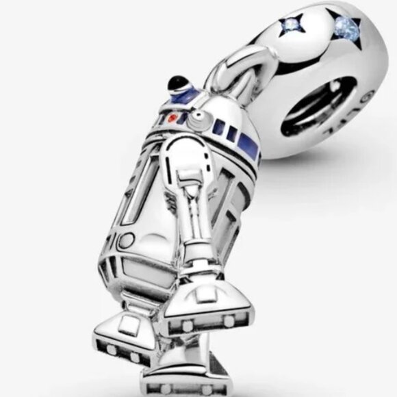 New Pandora Star Wars R2-D2 Dangle Charm Bead - Picture 4 of 4